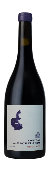 Bouteille de vin rouge du Beaujolais - AOC Fleurie cuvée "Paquerette" du Château des Bachelards